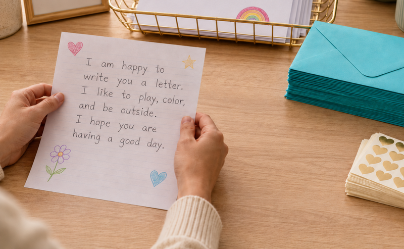 Every letter is reviewed before forwarding